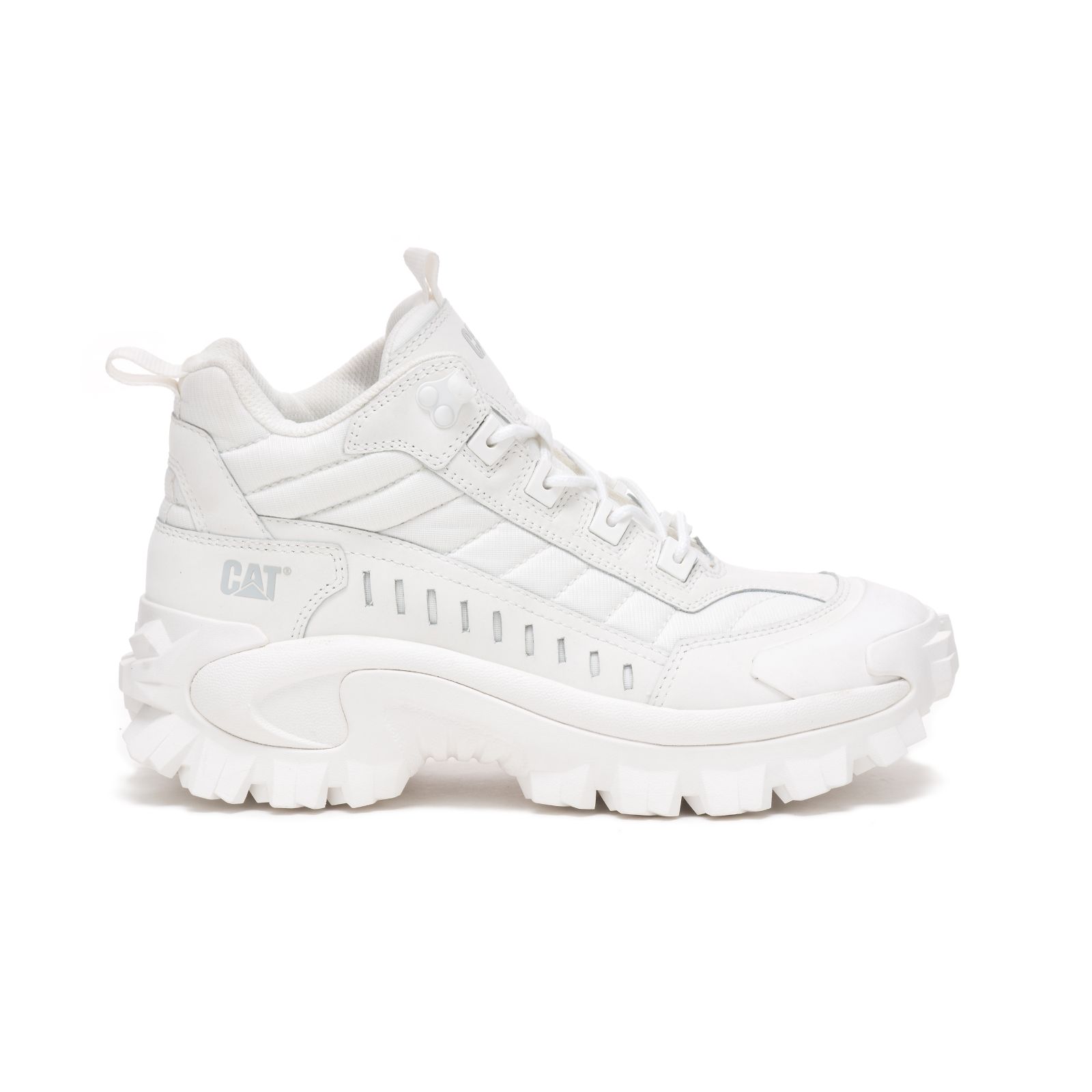 Caterpillar Intruder Mid - Womens Sneakers - White - NZ (496AVBWHY)